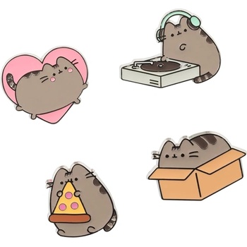 Erik Комплект значки Erik Animation: Pusheen - Pusheen (SET4P004)