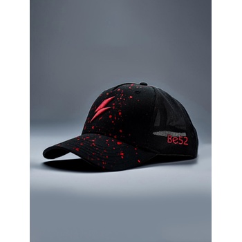 Be52 Bolt splash шапка премиум черна/червена Be52 | Cheren | МЪЖЕ | ЕДИН РАЗМЕР