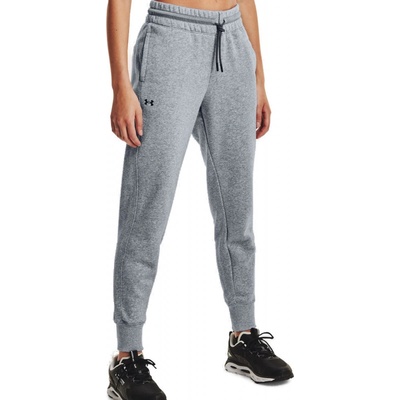 Under Armour rival fleece mesh pant sivá