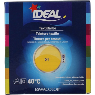 Ideal gélová farba na textil žltej farbe 40 g