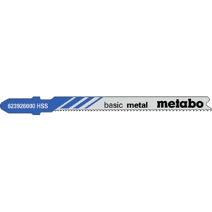 Metabo - Комплект пилни дискове за метал 17-23 TPI, дължина 66 мм, 5 бр. 623926000 (623926000)