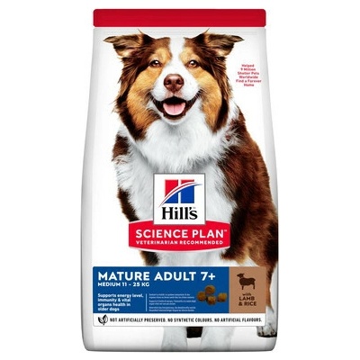 Hill’s Science Plan Mature Adult Lamb&Rice New 14 kg