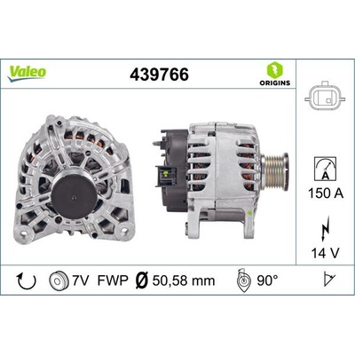 VALEO 439766 generátor (439766)