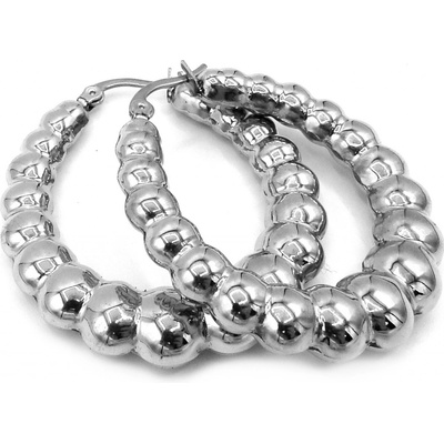 Steel Jewelry náušnice oválky z chirurgické oceli NS090347