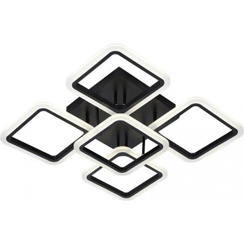 Lightex LED полилей MENSA 84W, 3000K+4000K+6500K, димируем с дистанционно управление, черен - Lightex (713RL0350470)