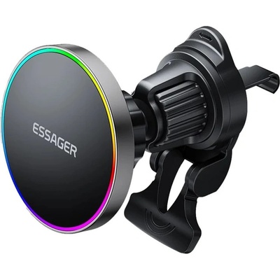 Essager Магнитна поставка за кола Essager с безжично зареждане (EZJCFK-GP0A-Z)