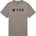 FOX Racing Мъжка тениска FOX Racing Absolute 195 Original S/S Tee T-shirt - Heather Graphite - размер XL (216-7763-0414)