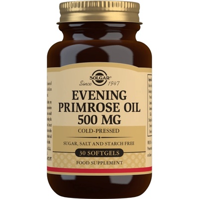 Solgar Pupálkový olej 500 mg 30 kapslí