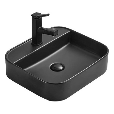 Mexen Sofia умивалник плот 40 x 40 см, черен мат - 22154085 (22154085)