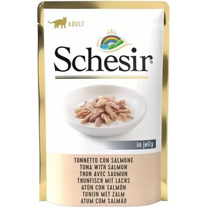 Schesir Счесир кот тон фиш и сьомга 85 г