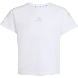 Adidas Детска тениска adidas Kid's Future Icons 3-Stripes Tee T-shirt - White / Grey One - размер 128 (EU) (704-6095-0312)
