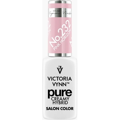 VICTORIA VYNN Hybridní gel lak PURE CREAMY HYBRID 232 Pink Horizon 8 ml