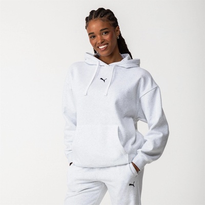 PUMA Суичър Puma Women's Essentials Oversized Hoodie - Ice Grey Marl