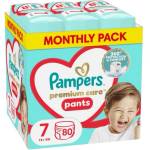 Pampers Гащички Pampers Premium Care Pants 7 (15+кг. ) - 80 броя
