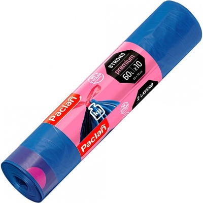 Paclan Premium zaťahovacie 60 l 30 µm 10 ks