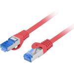 Lanberg Мрежов кабел lanberg patchcord s/ftp cat. 6a 0.5m черен lszh (pcf6a-10cc-0050-r)