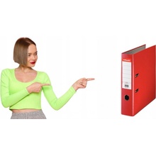 Esselte Economy pákový zakladač A4 7,5 cm červený