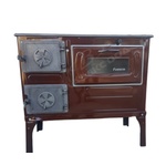 Roza Email Fantasy sheet metal legs with cast iron top enameled