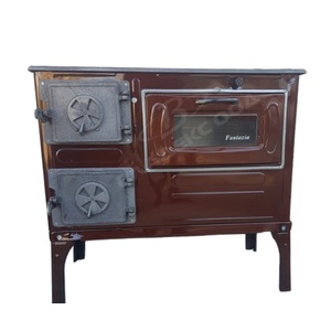 Roza Email Fantasy sheet metal legs with cast iron top enameled