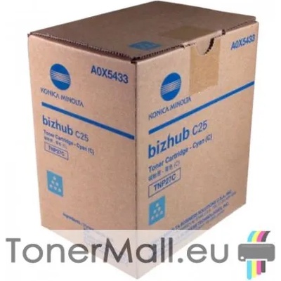 Konica Minolta Оригинална тонер касета Konica Minolta TNP27C (Cyan)