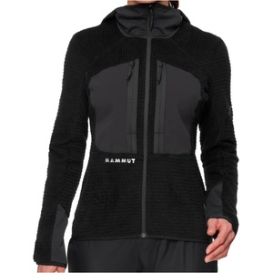 Mammut Дамско поларено яке Mammut Women's Eiger Nordwand Pro Midlayer Air Hooded Fleece jacket - Black - размер XS (105-6759-0111)