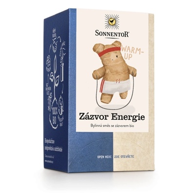 SONNENTOR - Ginger Energy, порционен чай, БИО, 18 бр