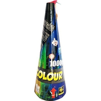 Ohňostrojová fontána Vulkán 1000 g color 1 ks