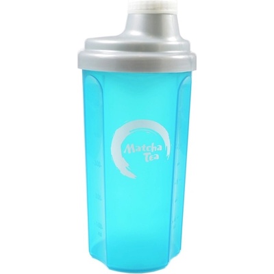 Kyosun Matcha tea šejkr modrý 0,5 l (S500)