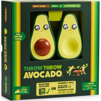 Exploding Kittens Настолна игра Throw Throw Avocado - парти (BGBG0003193N)