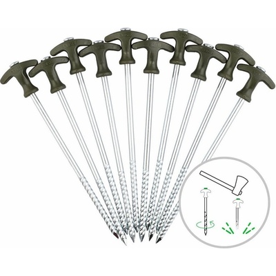 Zfish Kolíky Bivvy Peg Set 20cm 10ks – Zboží Dáma