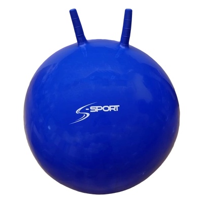 S-Sport Скачаща топка, 65 см, синя s-sport