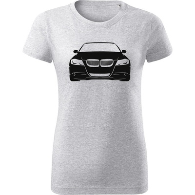 Tričko BMW m3 dámske tričko Biela