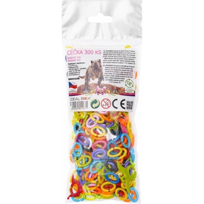 Ideal Box Céčka farebný mix 300 ks