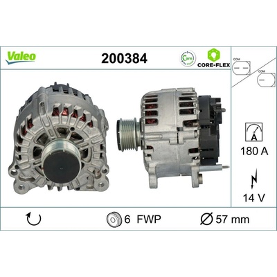 Alternátor VALEO 200384