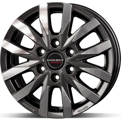 BORBET CW6 6,5x17 6x120 ET50 anthracite polished