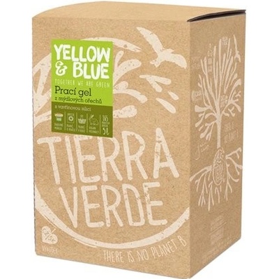 Tierra Verde Prací gel z mýdlových ořechů ze silicí BIO vavřínu 5 l