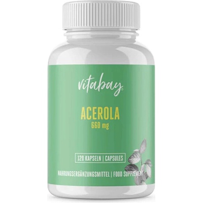 Vitabay Ацерола (витамин С) 120 капсули | Vitabay (VB1877)