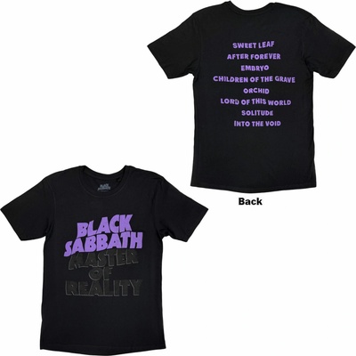 Black Sabbath tričko Masters of Reality Album čierne