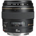 Canon EF 85mm f/1.8 USM (AC2519A012AA/19AA) Обективи