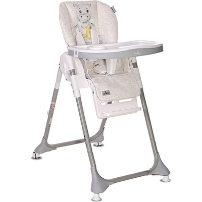 Lorelli СТОЛ ЗА ХРАНЕНЕ felicita noble grey hippo ЕКО КОЖ (10100422320)