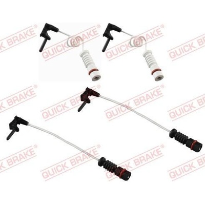 Výstražný kontakt, opotrebenie brzdového obloženia QUICK BRAKE WS 0301 A