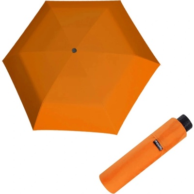 DOPPLER Fiber Havanna Uni Vibrant orange - dámský skládací deštník oranžová 722316308