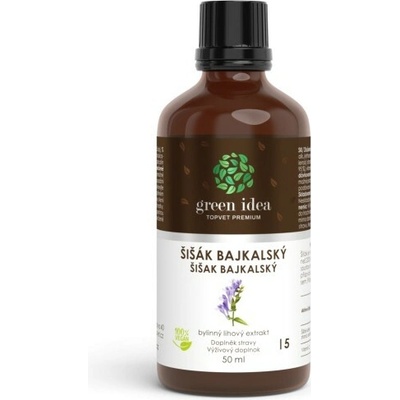 Topvet Šišák bajkalský Bylinný liehový extrakt 50 ml