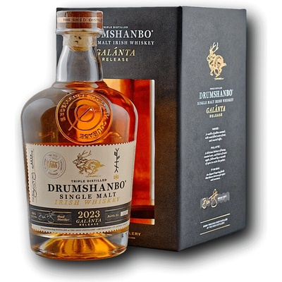 Drumshanbo Single Malt Irish Whiskey 2023 Galanta Release 46% 0,7 l (kazeta)