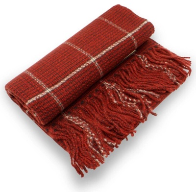 Krumlovanka Cashmere Sensation červená jemná P-72659-R