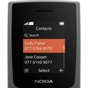 Nokia 105 2G 2023 Charcoal