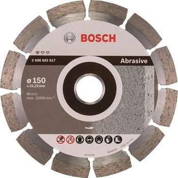 BOSCH Diamantový deliaci kotúč Standard for Abrasive 150 × 22,23 × 2 × 10 mm 2.608.602.617 2.608.602.617