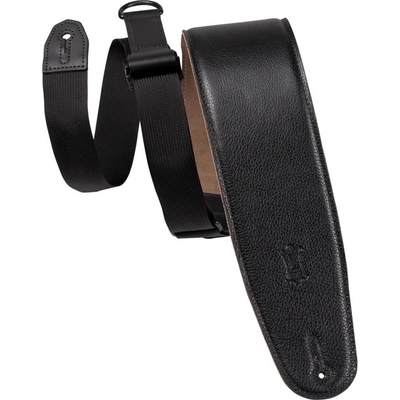 Levy's Leather Right Height Black & Tan Каишка за китара (MRH4GF-BLK)