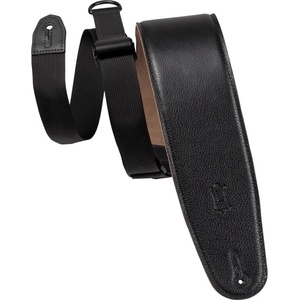Levy's Leather Right Height Black & Tan Каишка за китара (MRH4GF-BLK)