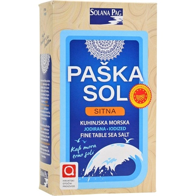 Solana Pag mořská sůl jemná 1 kg